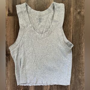 VINTAGE Grey Brandy Tank
